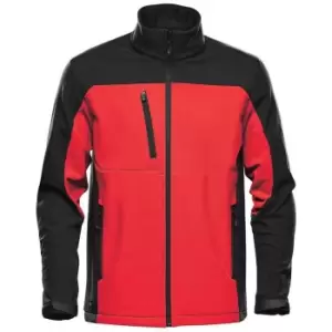 Stormtech Mens Cascades Soft Shell Jacket (M) (Bright Red/Black)