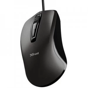 Trust CARVE Corded WiFi mouse Optical Built-in scroll wheel, Mouse buttons Black