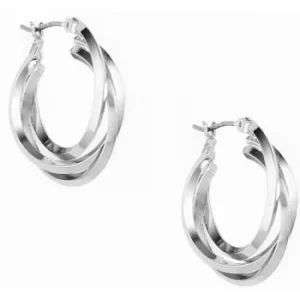 3 Ring Hoop Pierced Ears Earrings