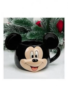 Disney 3D Earthenware Ceramic Mickey Mouse Mug