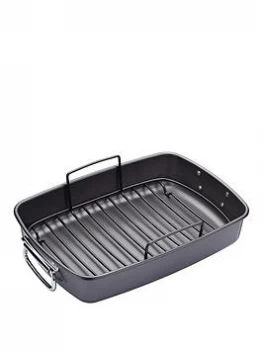 Masterclass Large Non-Stick Roasting Tray With Rack
