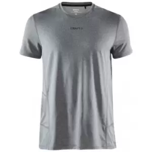 Craft Mens ADV Essence Short-Sleeved T-Shirt (S) (Dark Grey Melange)