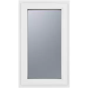Crystal Casement uPVC Window Right Hand Opening 610mm x 1040mm Obscure Double Glazing in White
