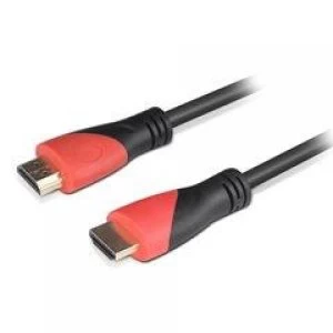 Dynamode HDMI 2.0 2m HDMI cable HDMI Type A (Standard) Black Red