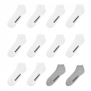 Donnay Trainer Socks 12 Pack Mens - White