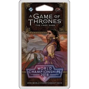 A Game of Thrones LCG 2nd Edition 2018 Joust World Championship Deck