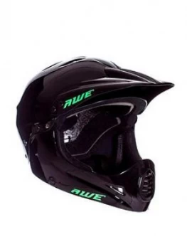 Awe Full Face Helmet Black Large 58-60Cm