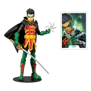 Damian Wayne Robin (Teen Titans) DC Multiverse Mcfarlane Action Figure