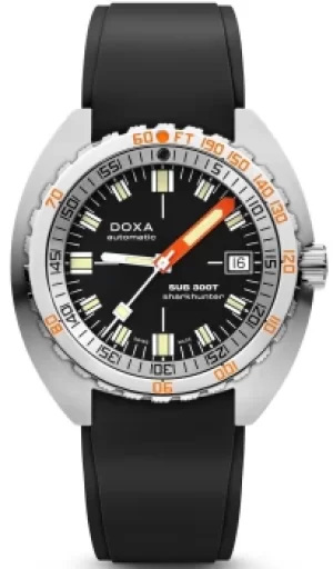 Doxa Watch SUB 300T Sharkhunter Rubber