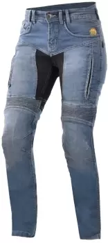 Trilobite Parado Slim Ladies Motorcycle Jeans, blue, Size 26 for Women, blue, Size 26 for Women