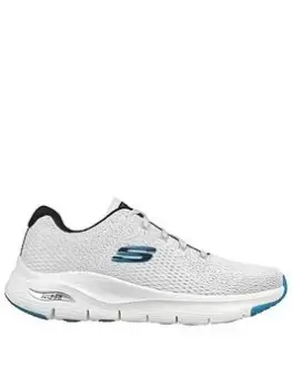 Skechers Air-cooled Arch Fit Vegan Trainer - White, Size 8, Men