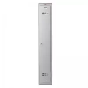 Phoenix PL Series PL1130GGK 1 Column 1 Door Personal locker in Grey