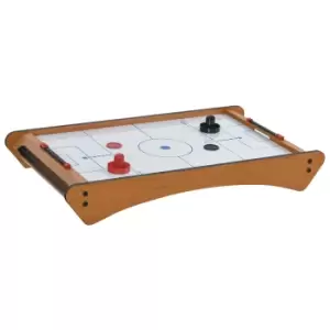 Jouet Mini Air Hockey Tabletop Game with 2 Pucks, Pushers, Scoreboard & Markings