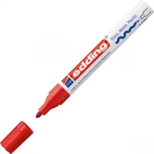 Edding Bullet Tip Heat Resistant Paint Marker CR E-750 4-750-9-002 Red