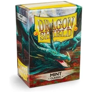 Dragon Shield Classic Mint Card Sleeves - 100 Sleeves