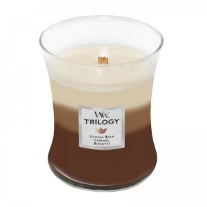 WoodWick Vanilla Bean Medium Jar Candle 275g