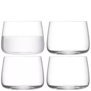 LSA Metropolitan Stemless Glass, Set of 4