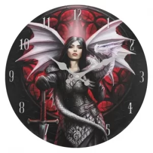 Anne Stokes Valour MDF Clock