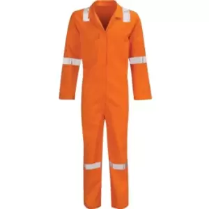 Orbit International Pico PLTPBS FR Cotton Coverall Reg Orange (M) - Orange
