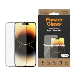 PanzerGlass Screen Protector Apple iPhone 14 Pro UltraWide Fit