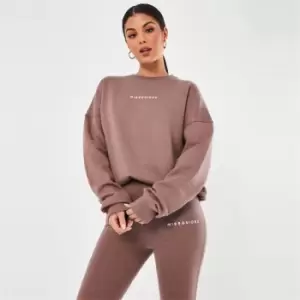 Missguided Basic Oversized Sweat Missguided - Pink