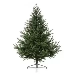 Premier 2.1m Wide Hinged Branches Glenshee Spruce Natural Look Christmas Tree - wilko