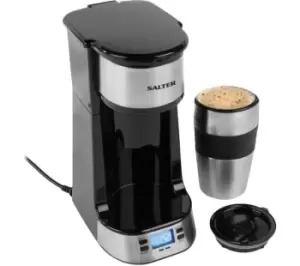 Salter To Go Digital Coffee Maker EK2732 With Travel Mug