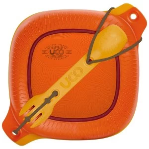 UCO 4 Piece Mess Kit Orange/Yellow