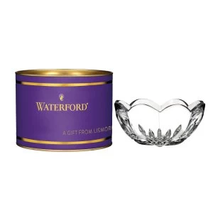 Waterford Giftology heart bowl Clear