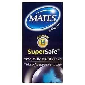 Mates Super Safe Condoms 14 Pack