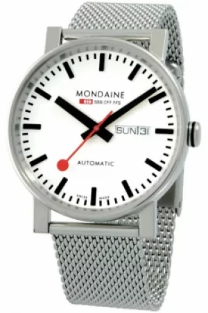Mens Mondaine Swiss Railways Evo Big Automatic Watch A1323030311SBM