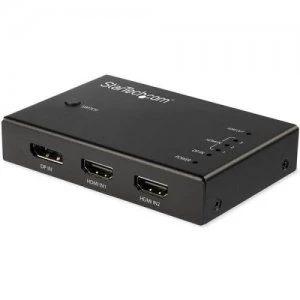 4PT HDMI Video Switch 3x HDMI and 1x DP
