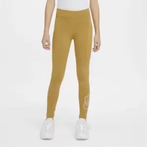 Nike Fav Leggings Junior Girls - Gold