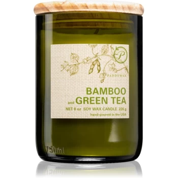 Paddywax Eco Green Bamboo & Green Tea scented candle 226 g