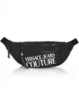 Versace Jeans Couture Mens Logo Belt Bag - Black