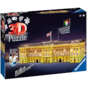 Ravensburger Buckingham Palace Night Edition 3D Puzzle (216 Pieces)