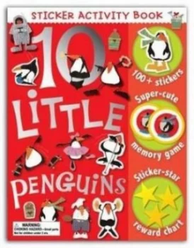 10 Little Penguins Sticker Activity Book