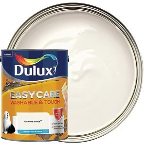 Dulux Easycare Washable & Tough Jasmine White Matt Emulsion Paint 5L