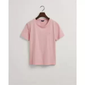 Gant Chest Logo T-Shirt - Pink