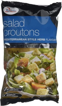 La Rochelle Mediterranean Herb Salad Croutons - 150g x 6