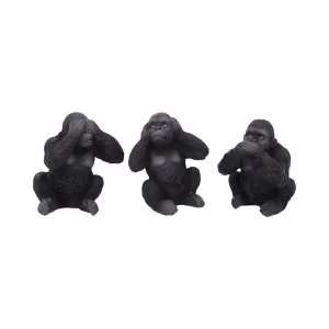 Three Wise Apes Ornaments