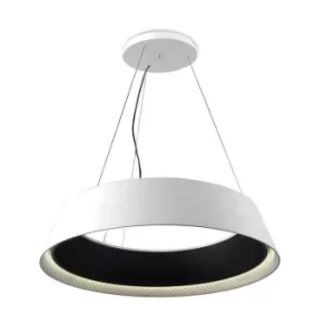 Grok LED 1 Light Large Ceiling Pendant White, Black