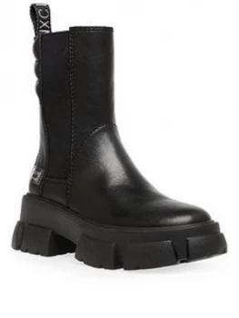 Steve Madden Transam Ankle Boots - Black, Size 7, Women