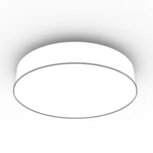 NxtGen Texas LED Flush Ceiling Light 17W Cool White Opal