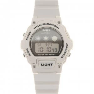 Casio Mens Sport Alarm Chronograph Watch - White