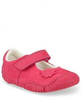 Start-rite Baby Girls Petal Strap Shoe - Pink, Size 2 Younger