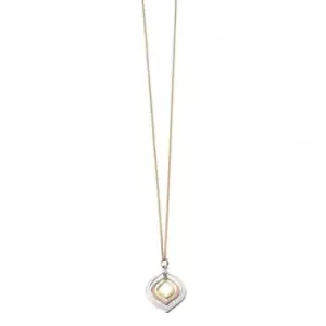 Elements Gold and Rose Gold Plated Triple Lantern Shaped Pendant P4141