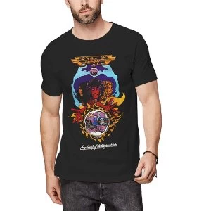 Thin Lizzy - Vagabond Unisex Small T-Shirt - Black
