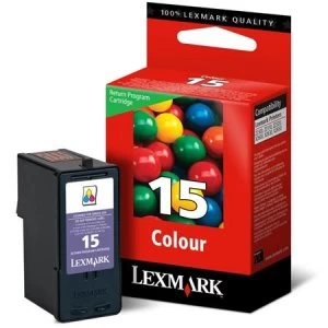 Lexmark 15 Tri Colour Ink Cartridge