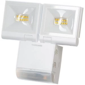 Timeguard 2 x 10W LED Compact PIR Floodlight - White